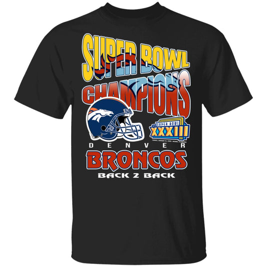 
	Super Bowl Champions Denver Broncos Back 2 Back Shirt, Hoodie, Tank