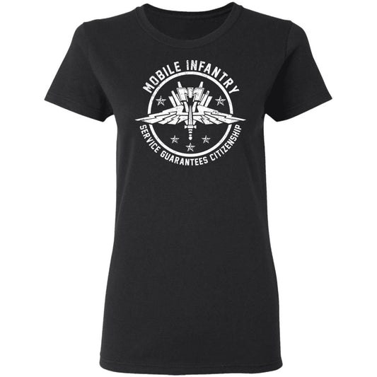Mobile Infantry Service Guarantees Citizenship Shirt, Hoodie, Tank