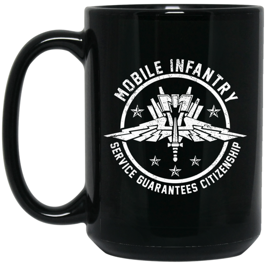 Mobile Infantry Service Guarantees Citizenship Mug