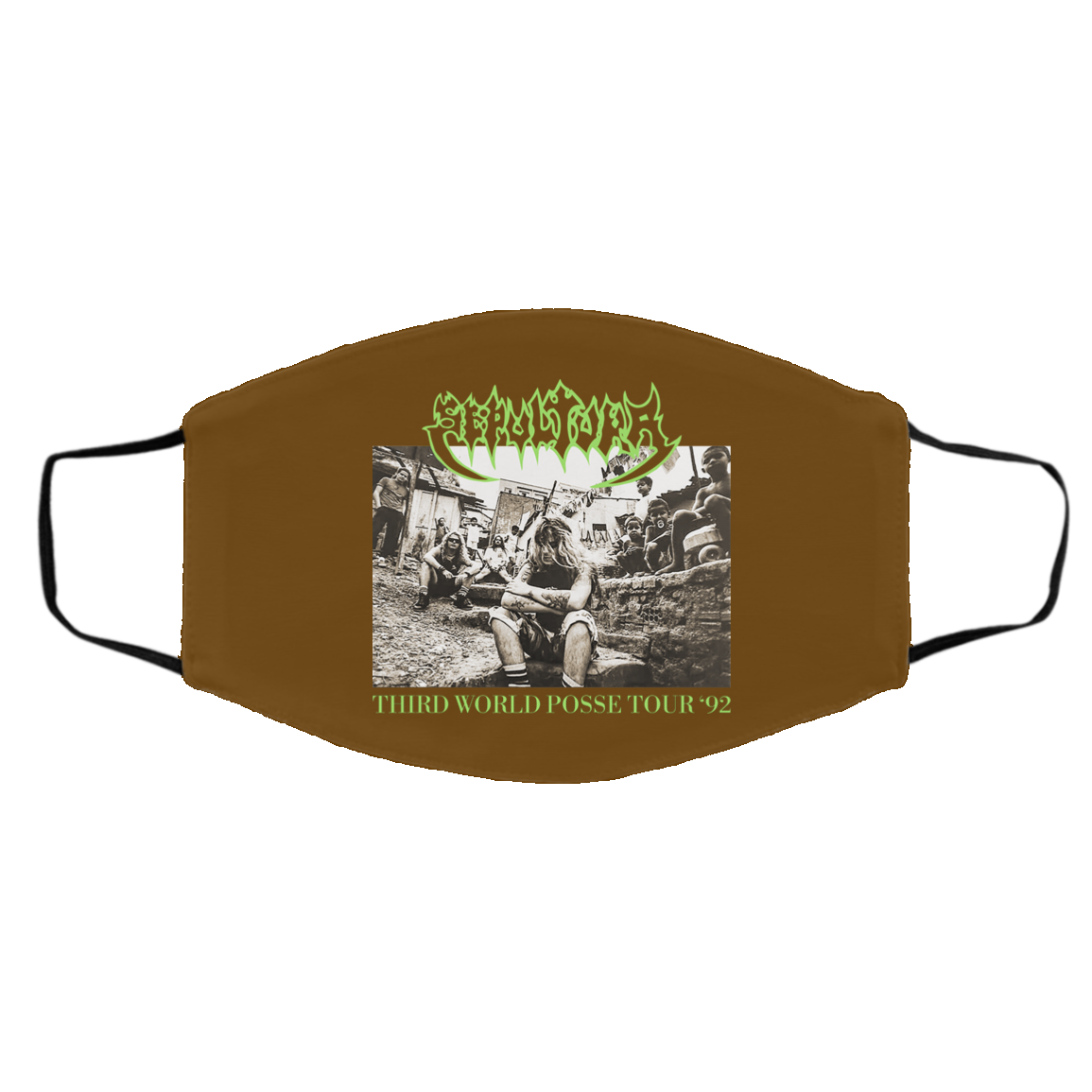 Sepultura Third World Posse Tour 92 Face Mask