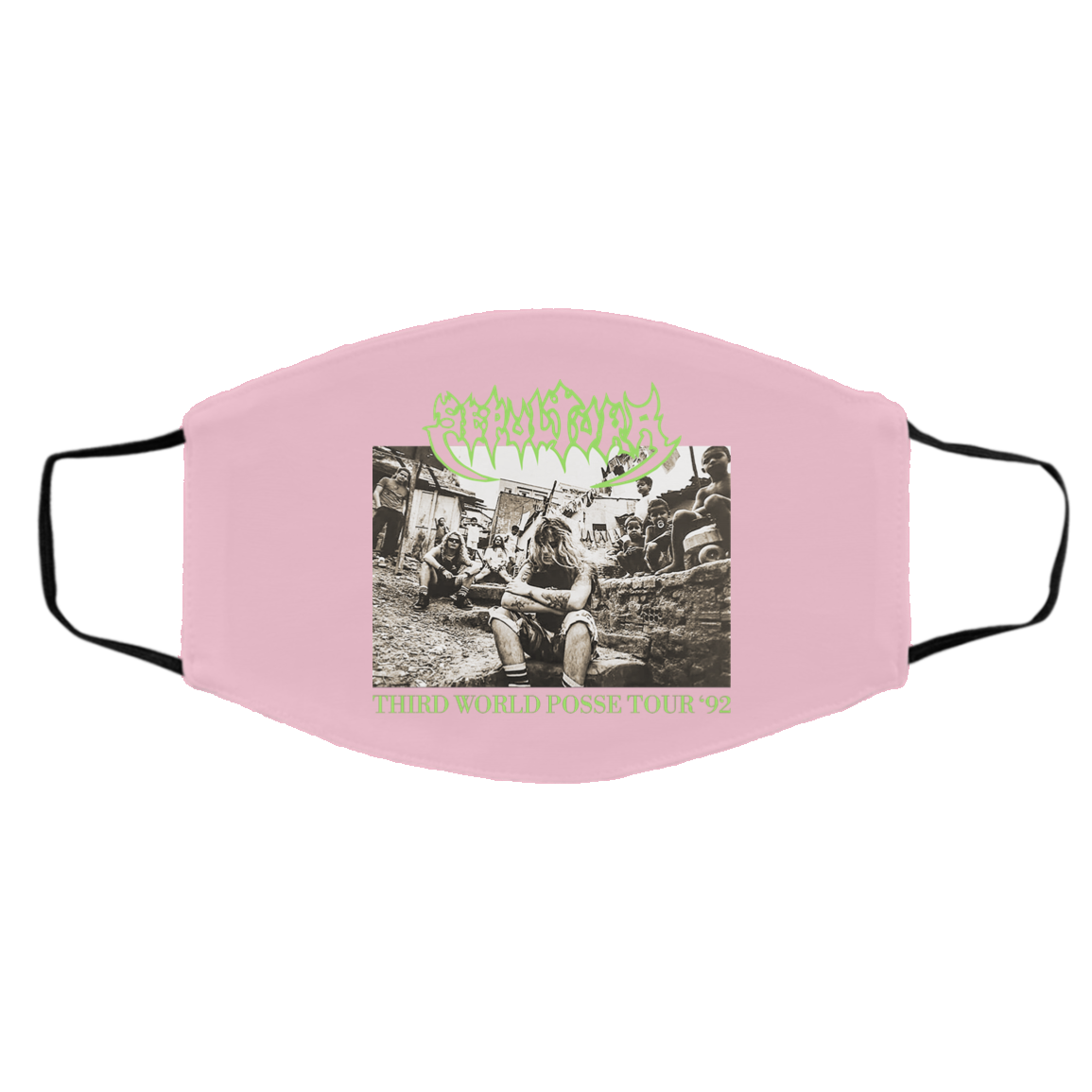 Sepultura Third World Posse Tour 92 Face Mask