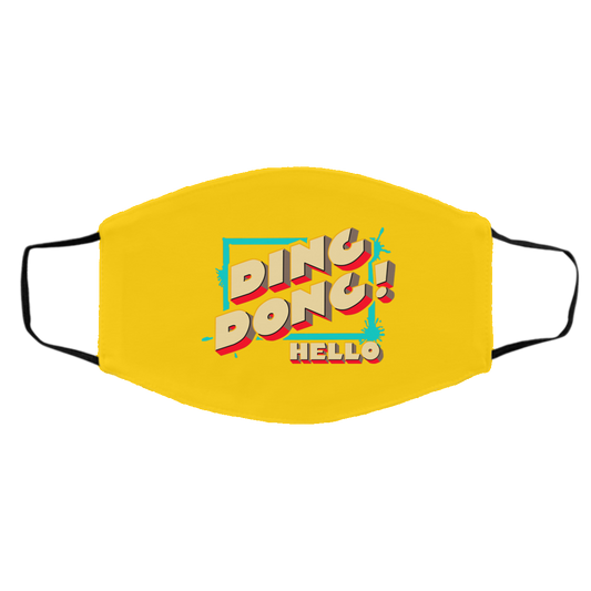 
	Ding Dong Hello Bayley Face Mask
