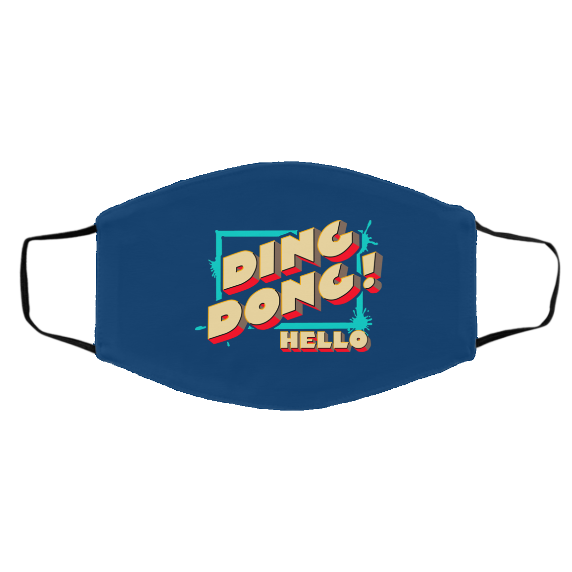 Ding Dong Hello Bayley Face Mask