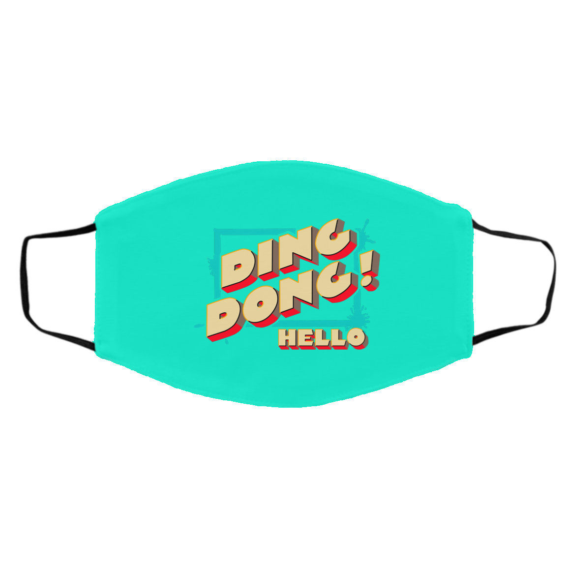 Ding Dong Hello Bayley Face Mask