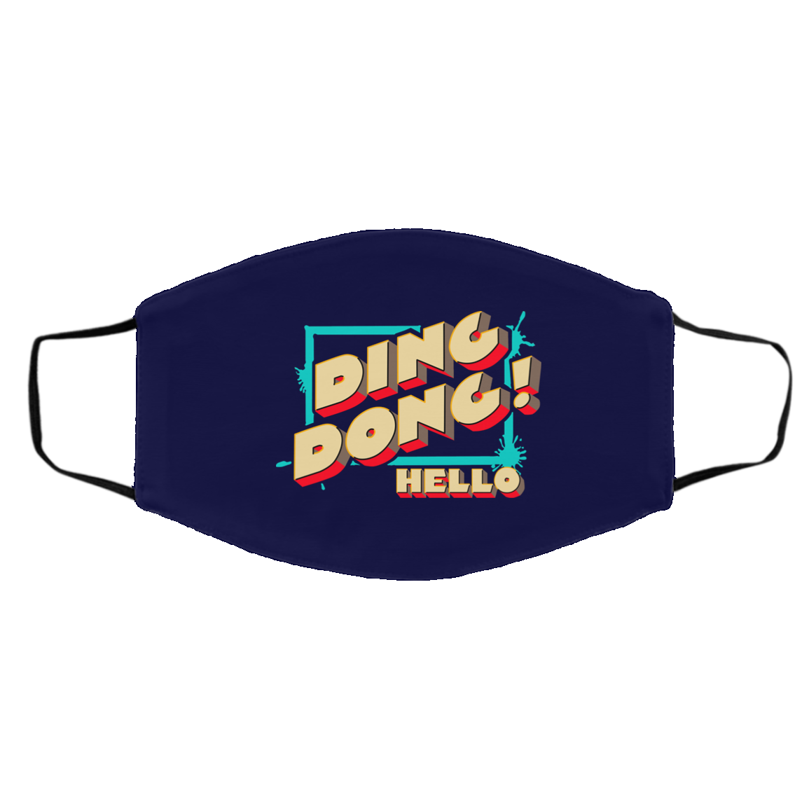 Ding Dong Hello Bayley Face Mask