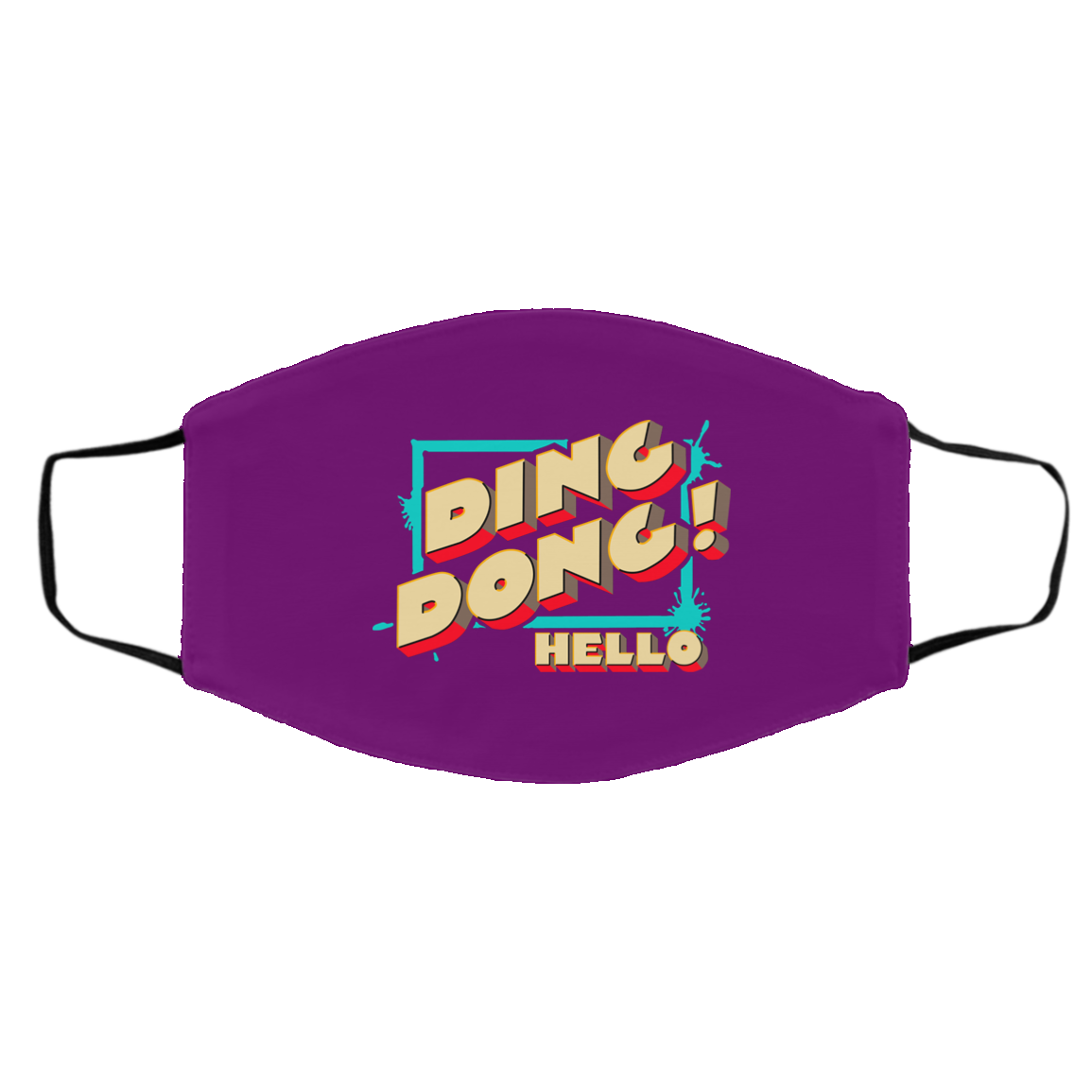 Ding Dong Hello Bayley Face Mask
