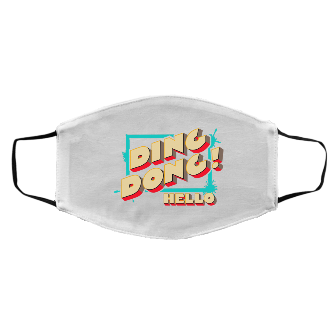 Ding Dong Hello Bayley Face Mask