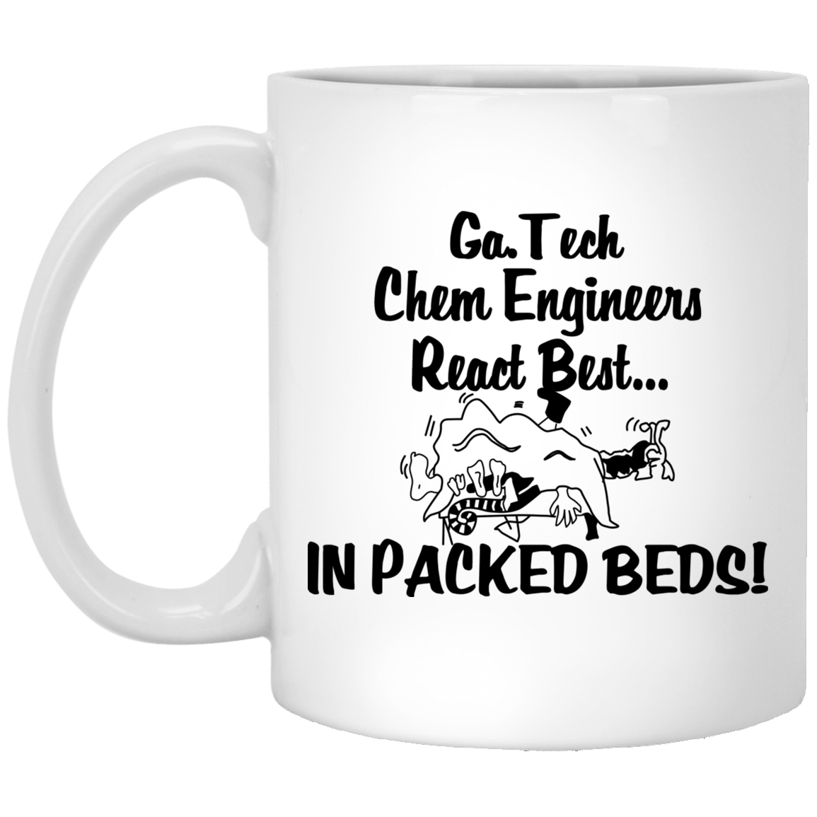 
	Georgia Tech Chem Engineers React Best In Packed Beds Mug