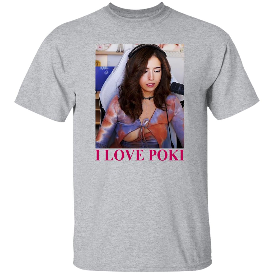 Pokimane Open I Love Pokimane Shirt, Hoodie, Tank