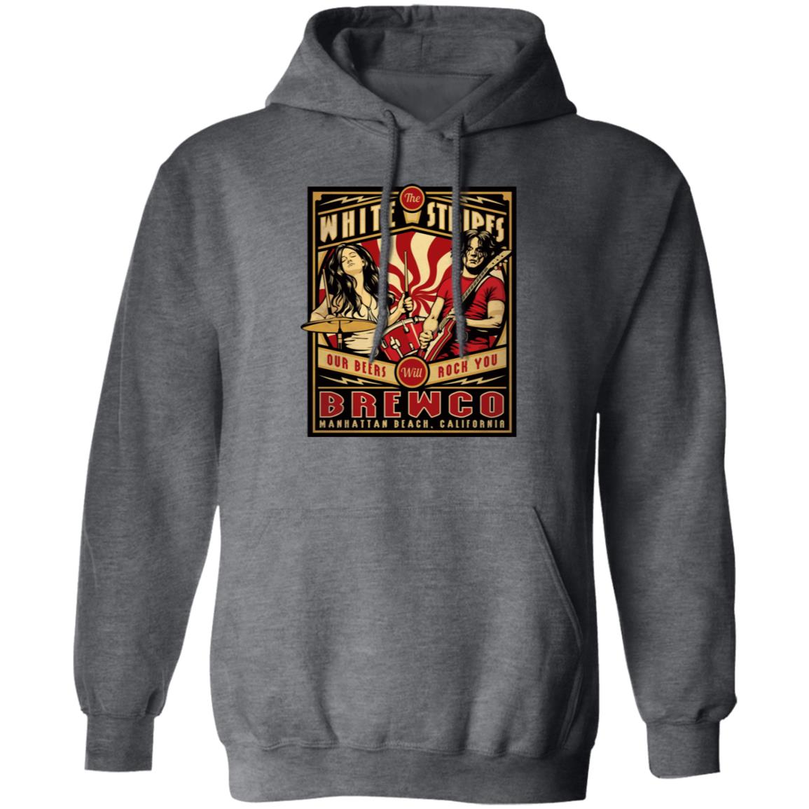 The Brewco White Stripes Our Beers Will Rock You Shirt, Hoodie, Tank