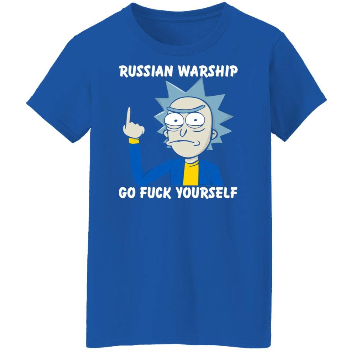 Rick And Morty Russian Warship Go Fuck Yourself Shirt, Hoodie, Tank