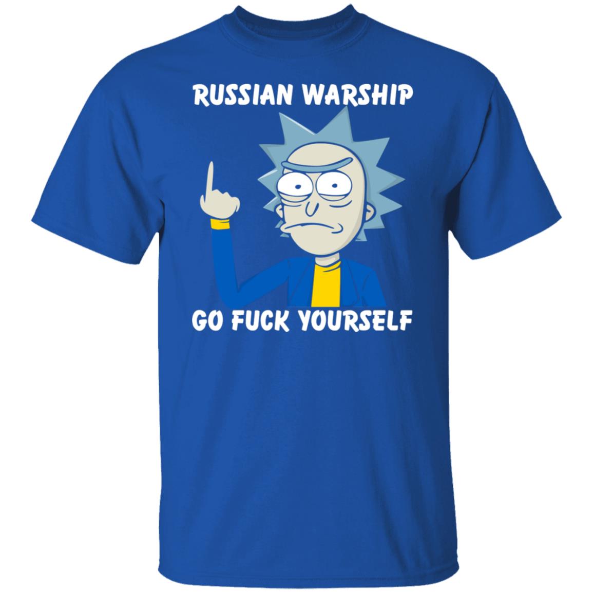 Rick And Morty Russian Warship Go Fuck Yourself Shirt, Hoodie, Tank