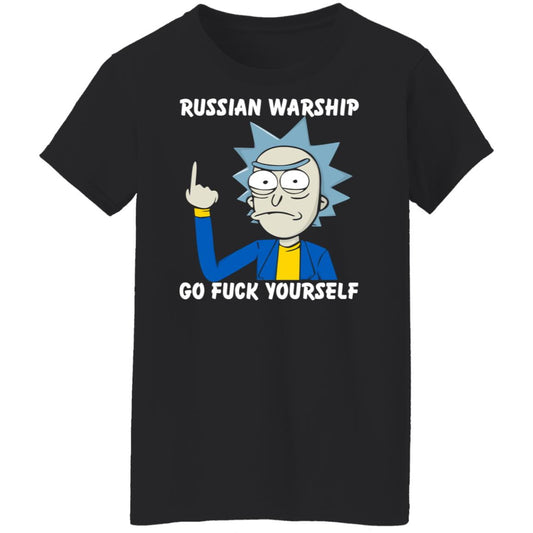 Rick And Morty Russian Warship Go Fuck Yourself Shirt, Hoodie, Tank