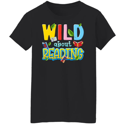 
	Wild About Reading Book Lover Reader Shirt, Hoodie, Tank