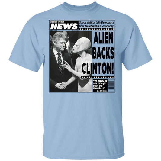 
	Vintage World News Alien Backs Clinton Shirt, Hoodie, Tank
