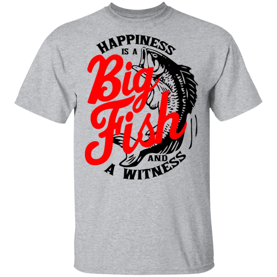 Happiness Is A Big Fish And A Witness Shirt, Hoodie, Tank