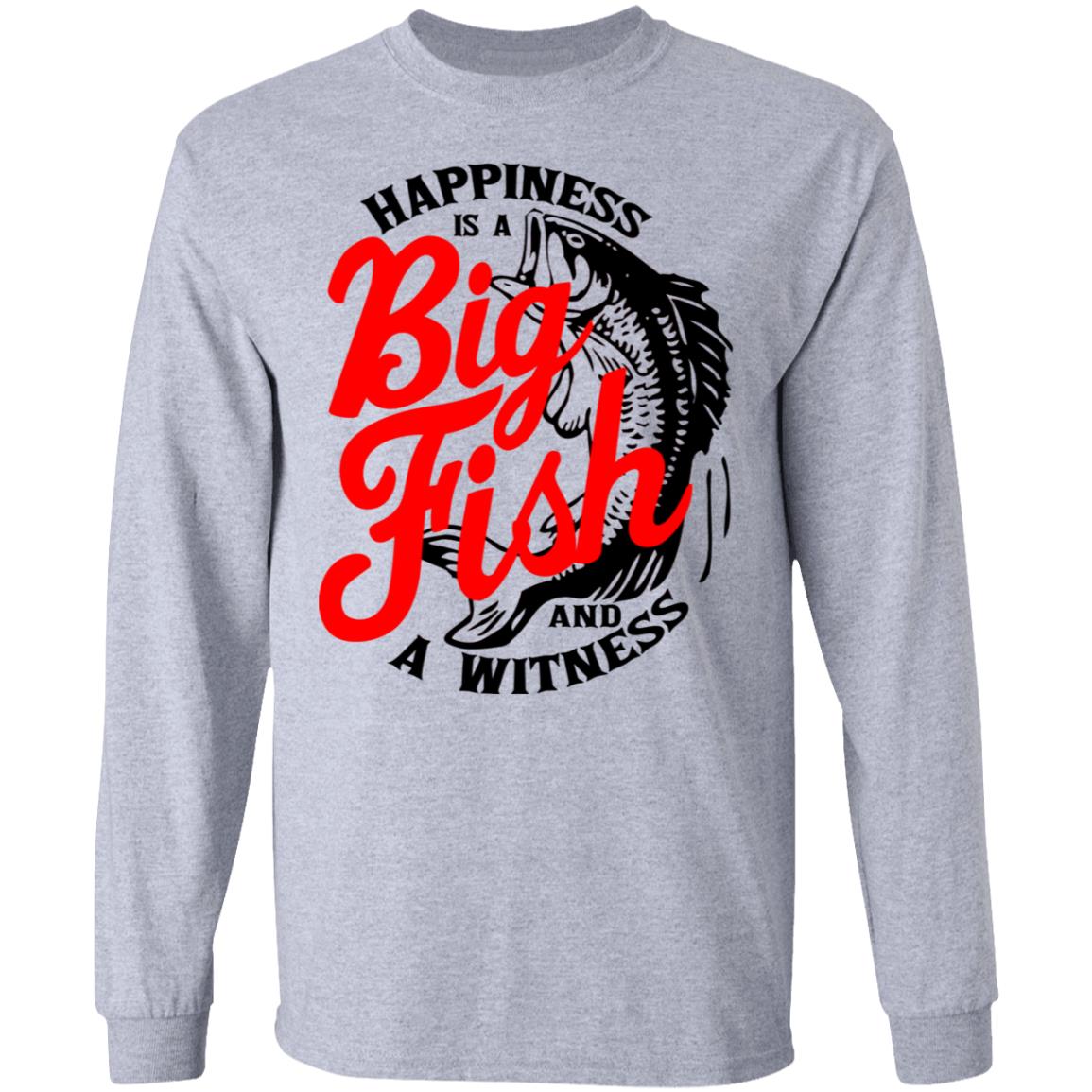 Happiness Is A Big Fish And A Witness Shirt, Hoodie, Tank
