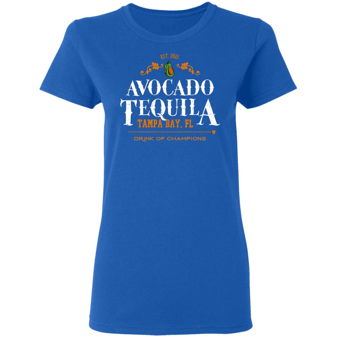Avocado Tequila Tampa Bay Florida Drink Of Champions Shirt, Hoodie, Tank