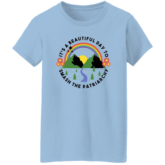 It’s A Beautiful Day To Smash The Patriarchy Shirt, Hoodie, Tank