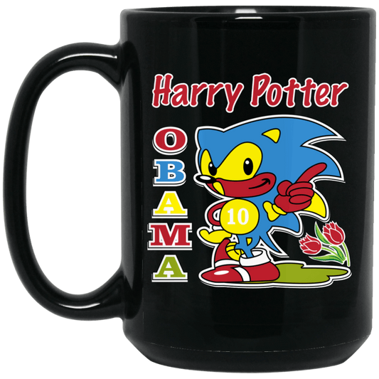 
	Harry Potter Obama Sonic Version Mug