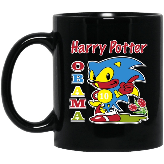 Harry Potter Obama Sonic Version Mug