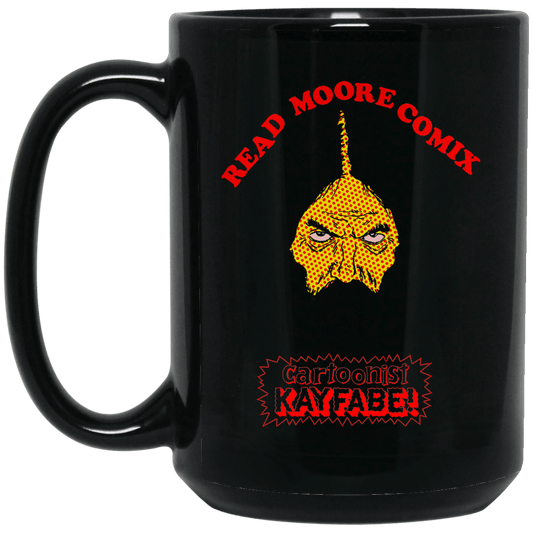 Read Moore Comix Cartoonist Kayfabe Mug