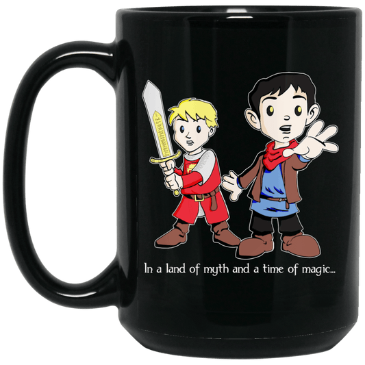 In A Land Of Myth And A Time Of Magic Merlin Mug