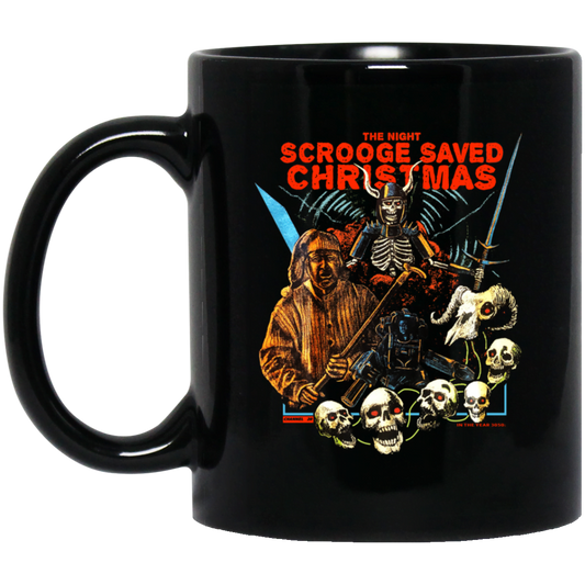 The Night Scrooge Saved Christmas Mug