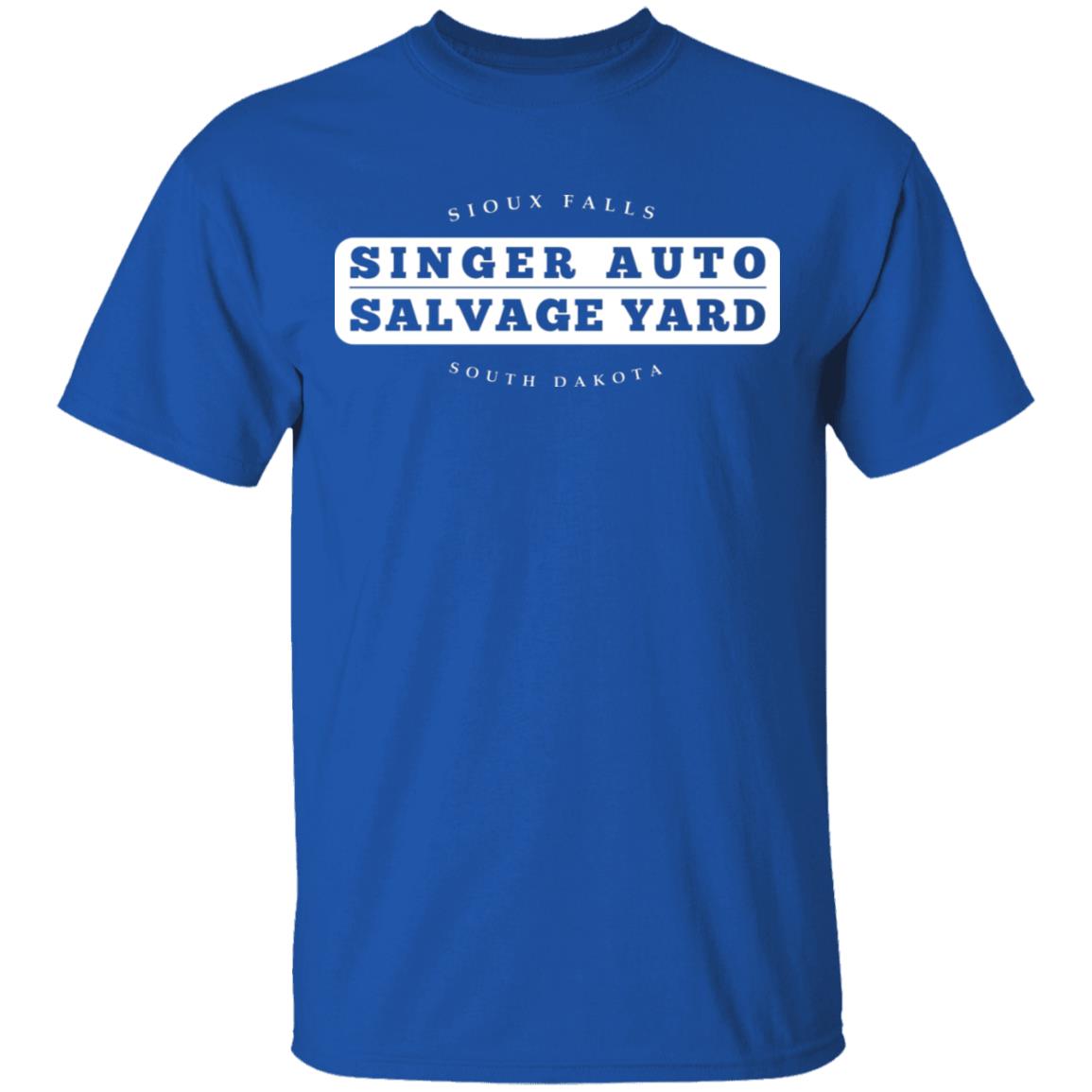 Singer Auto Salvage Yard Sioux Falls South Dakota Shirt, Hoodie, Tank