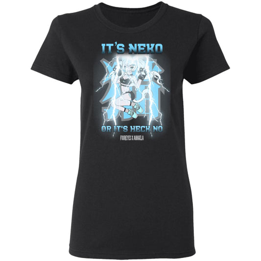 
	It’s Neko Or It’s Heck No Foureyes X Ahhgela Shirt, Hoodie, Tank