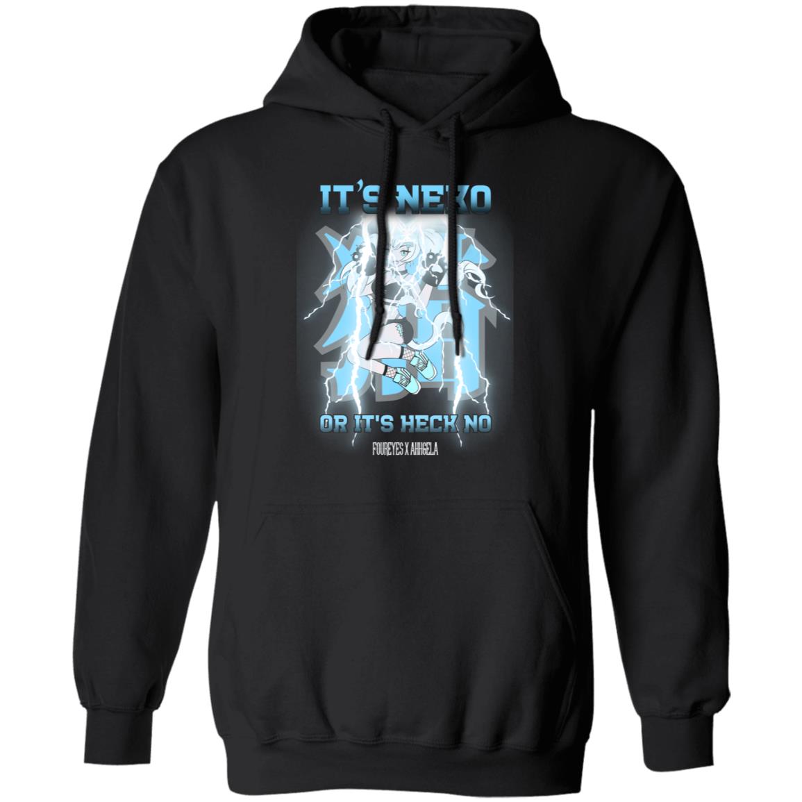 It’s Neko Or It’s Heck No Foureyes X Ahhgela Shirt, Hoodie, Tank