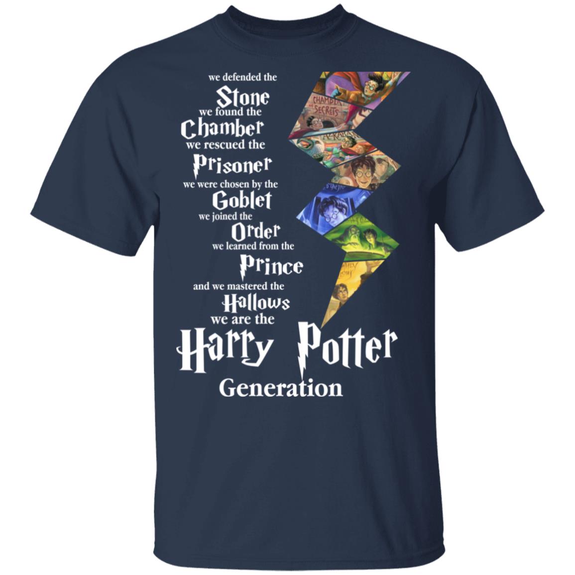 We Defended The Stone We Found The Chamber We Are The Harry Potter Generation Shirt, Hoodie, Tank