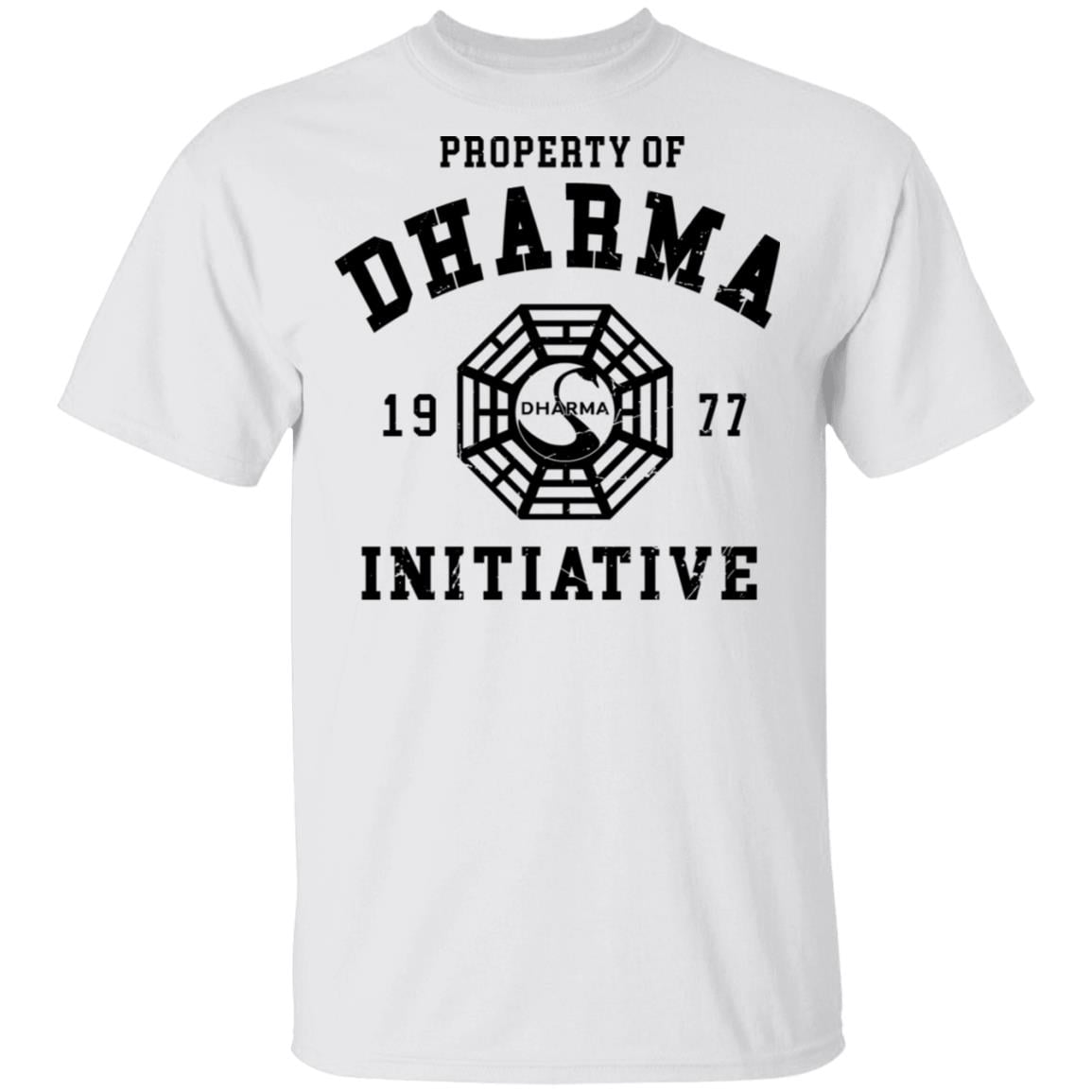 Property Of Dharma 1977 Initiative Shirt, Hoodie, Tank