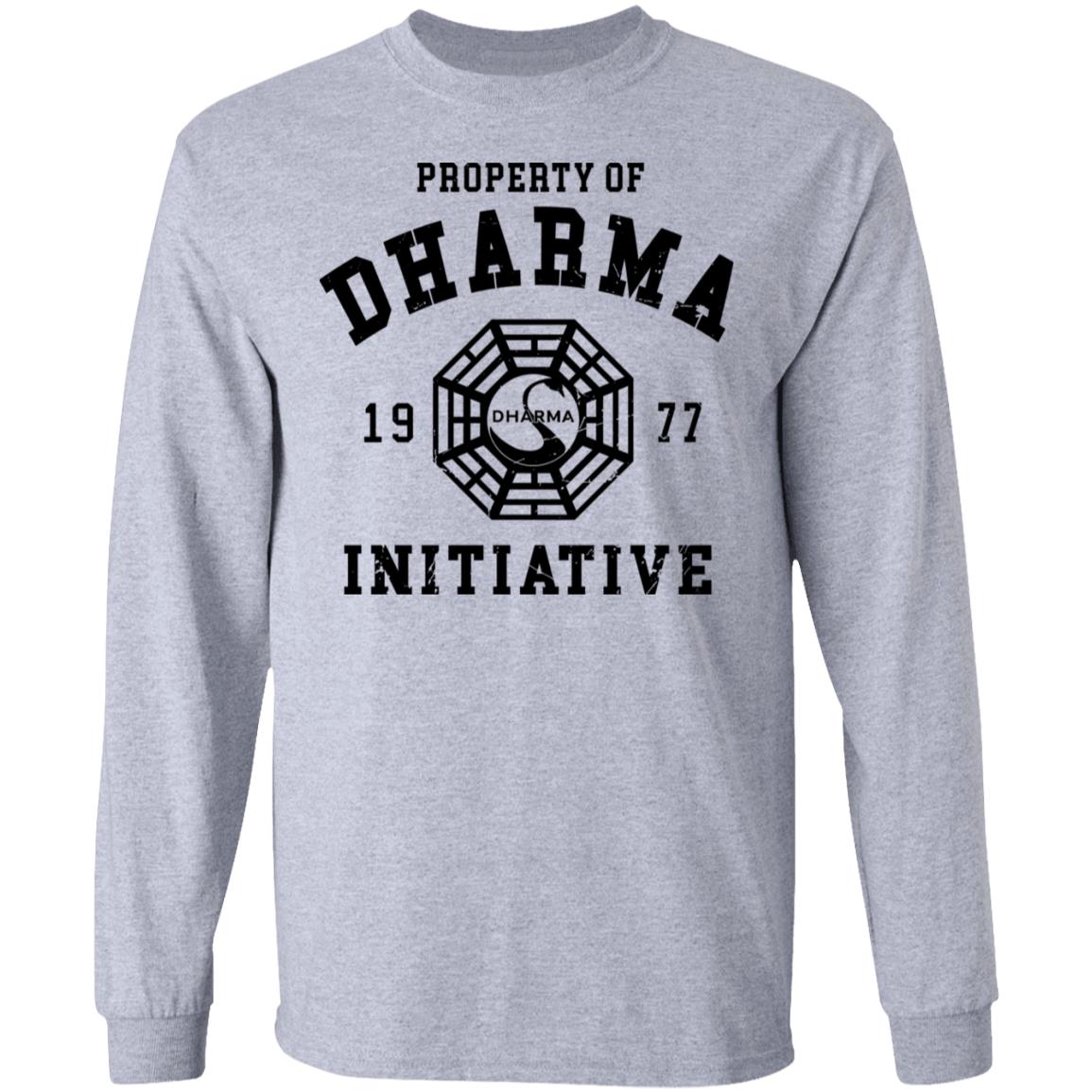 Property Of Dharma 1977 Initiative Shirt, Hoodie, Tank