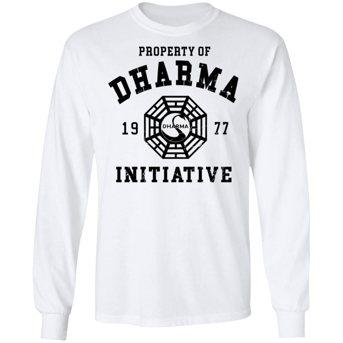 Property Of Dharma 1977 Initiative Shirt, Hoodie, Tank