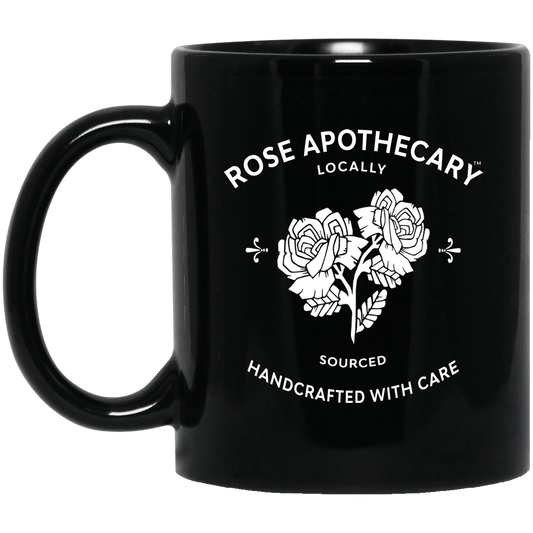 Rose Apothecary Locally Sourced Handcrafted With Care Mug