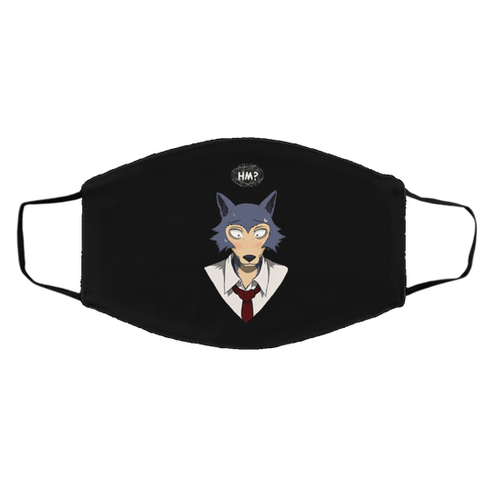 Beastars Legoshi The Wolf Anime Essential Face Mask
