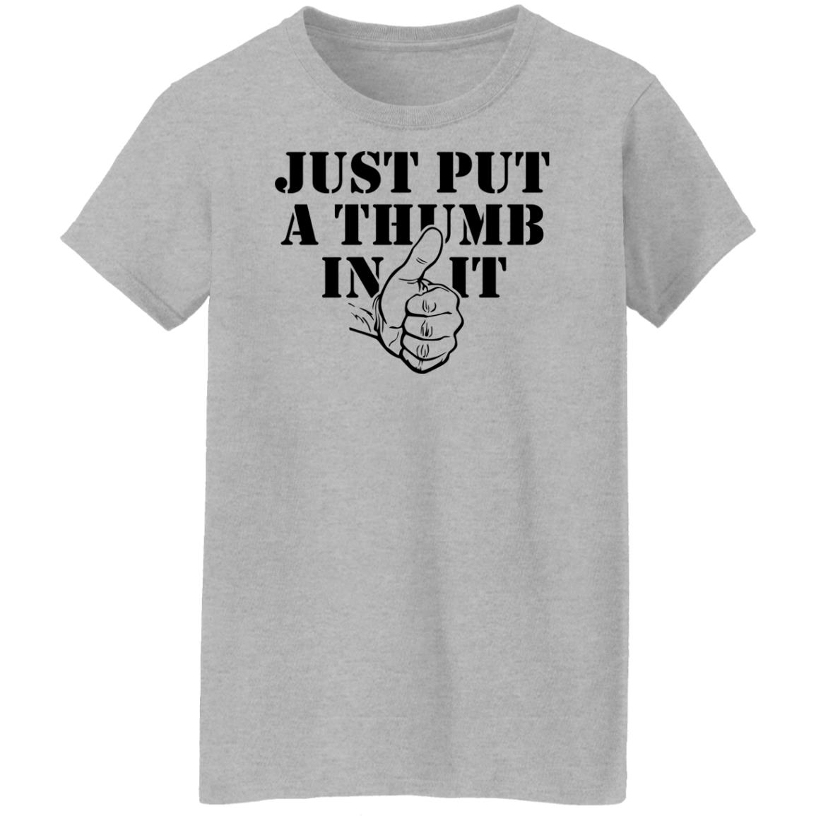 Kentucky Ballistics Just Put A Thumb In It Shirt, Hoodie, Tank