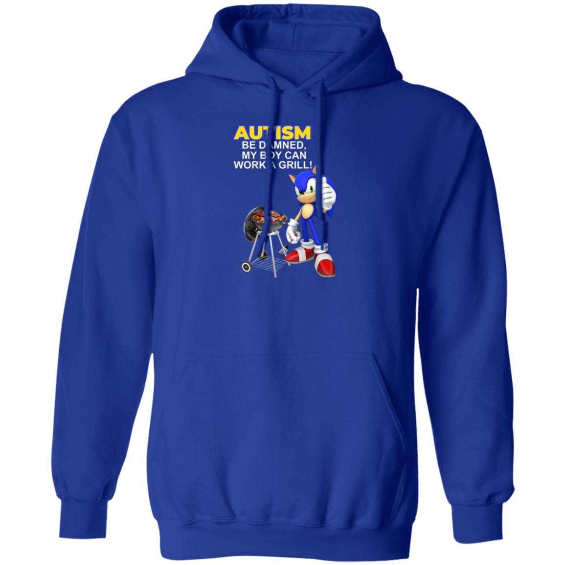 Autism Be Damned My Boy Can Work A Grill Shirt, Hoodie, Tank
