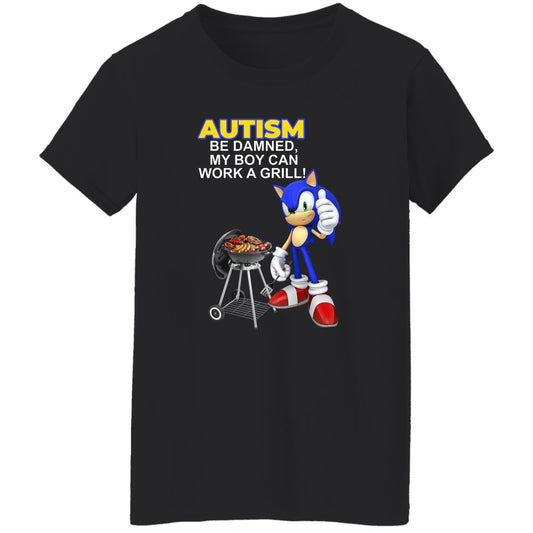 
	Autism Be Damned My Boy Can Work A Grill Shirt, Hoodie, Tank