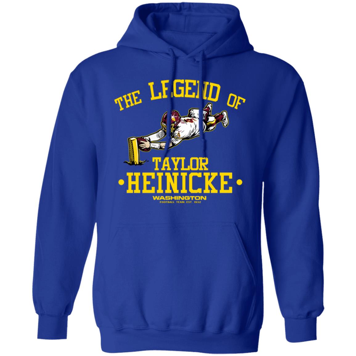 The Legend Of Taylor Heinicke Washington Football Team Shirt, Hoodie, Tank