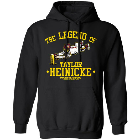 The Legend Of Taylor Heinicke Washington Football Team Shirt, Hoodie, Tank