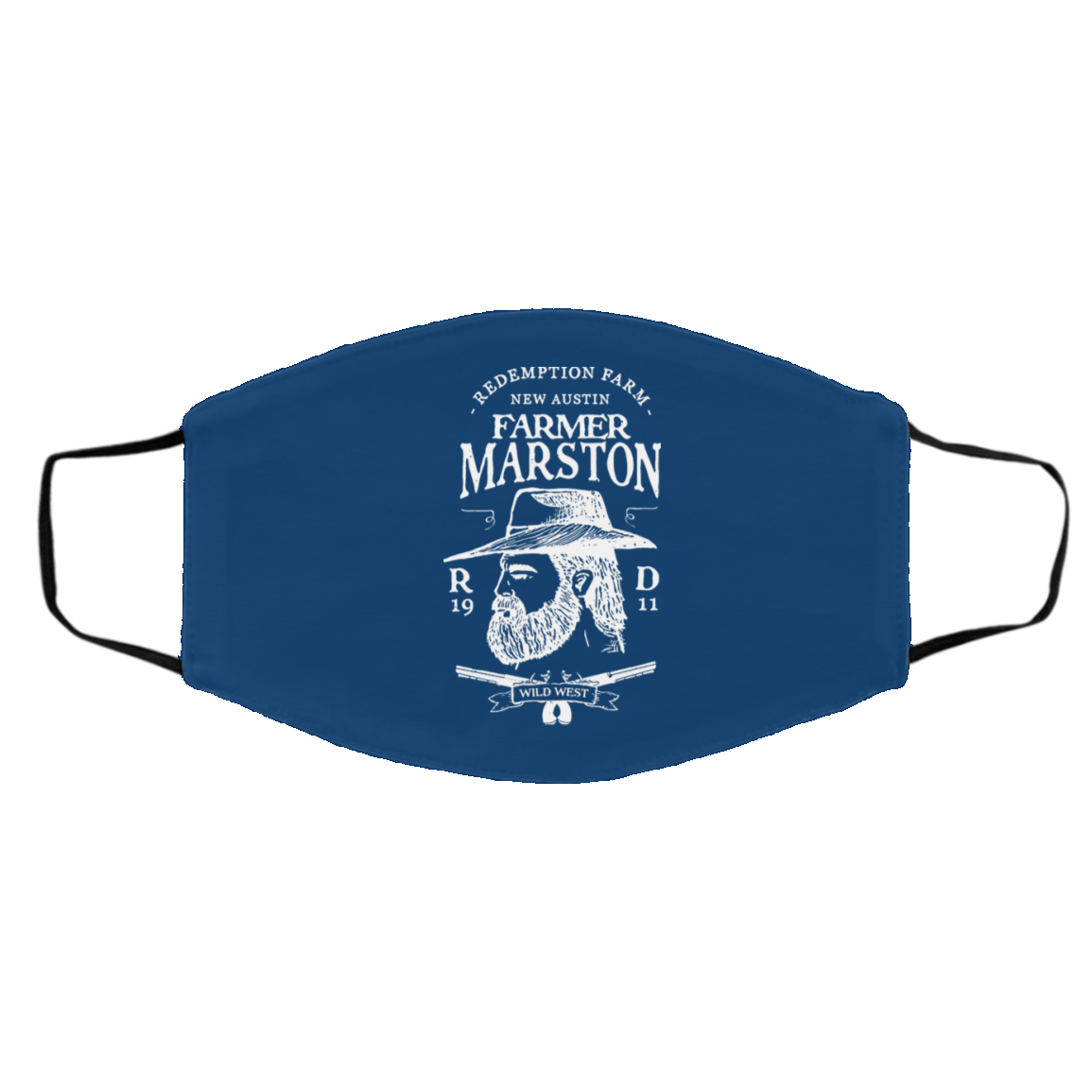 Farmer Marston Redemption Farm New Austin 1911 Face Mask