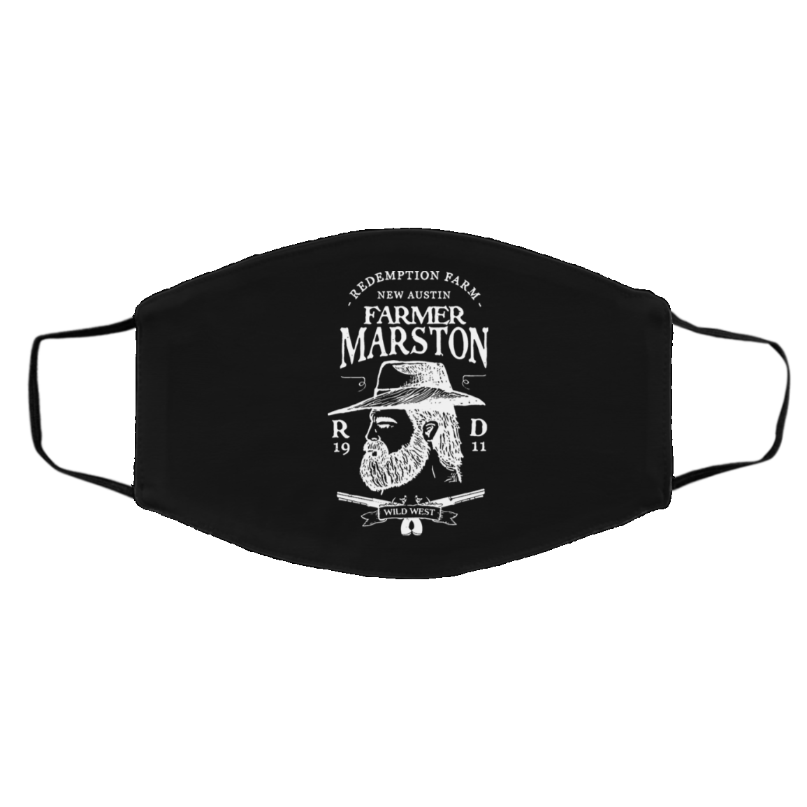 Farmer Marston Redemption Farm New Austin 1911 Face Mask