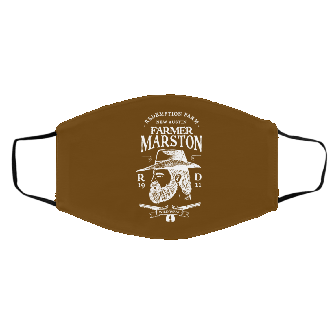 Farmer Marston Redemption Farm New Austin 1911 Face Mask