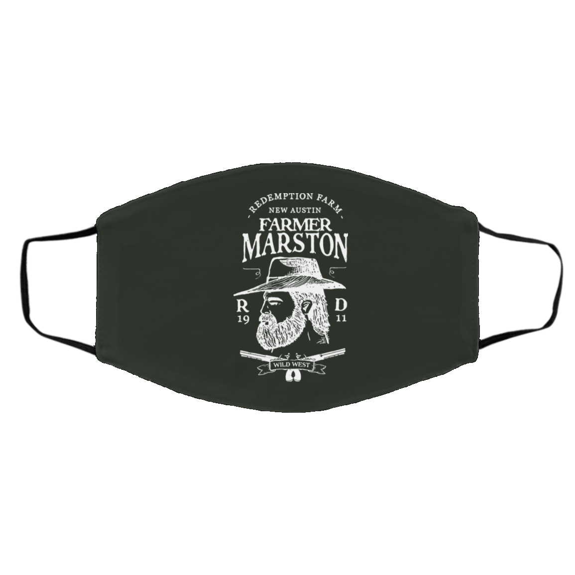 Farmer Marston Redemption Farm New Austin 1911 Face Mask