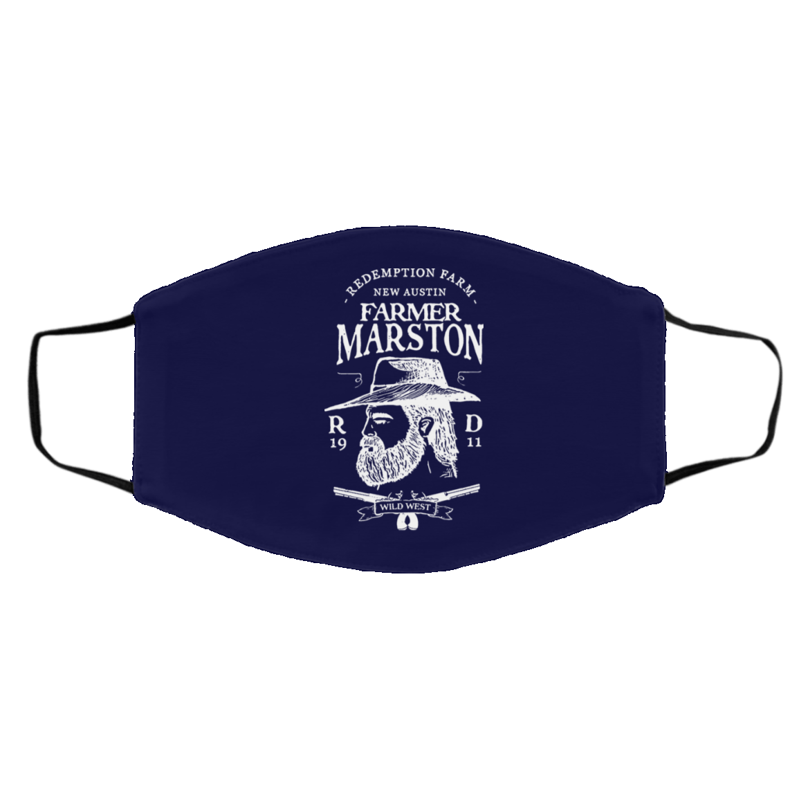 Farmer Marston Redemption Farm New Austin 1911 Face Mask