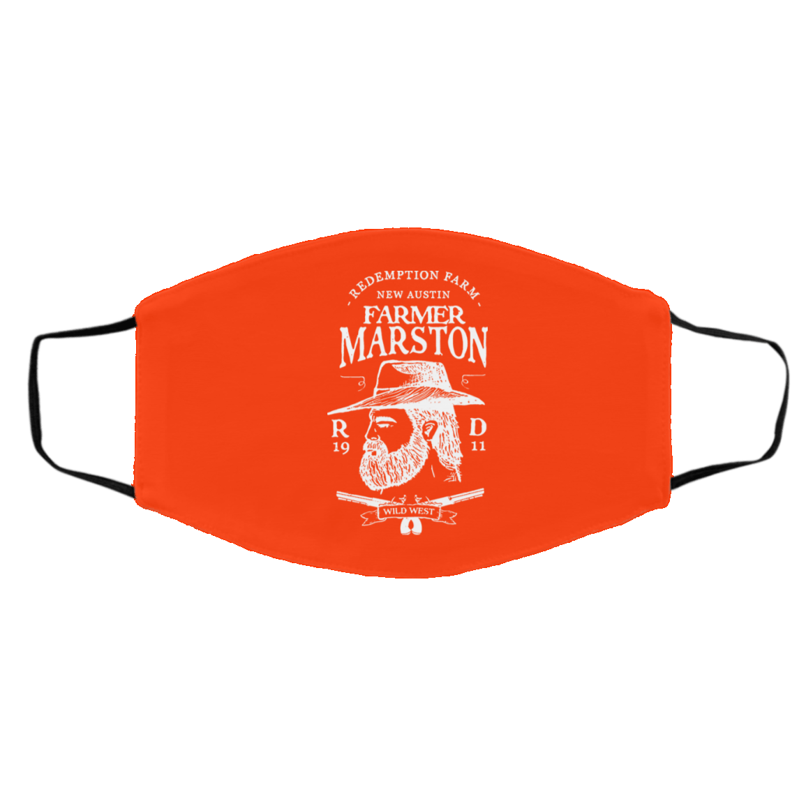 Farmer Marston Redemption Farm New Austin 1911 Face Mask