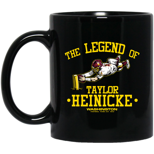 The Legend Of Taylor Heinicke Washington Football Team Mug