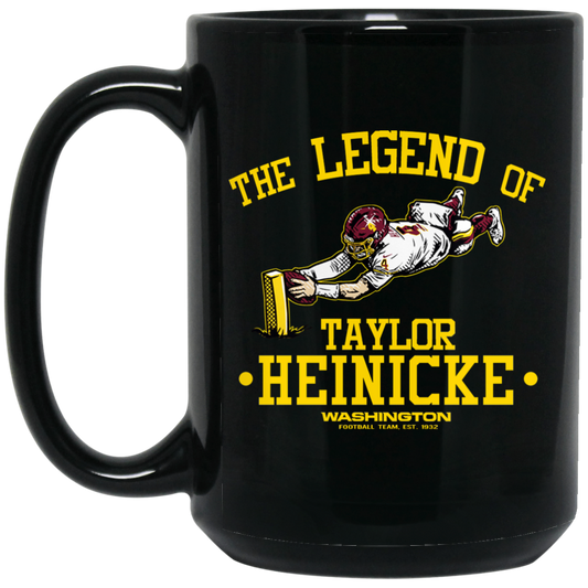 
	The Legend Of Taylor Heinicke Washington Football Team Mug